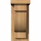 Ekena Millwork Alpine Smooth Corbel w/Backplate, Western Red Cedar, 5 1/2"W x 8"D x 12"H COR06X08X12ALP01SWR - alternate 4